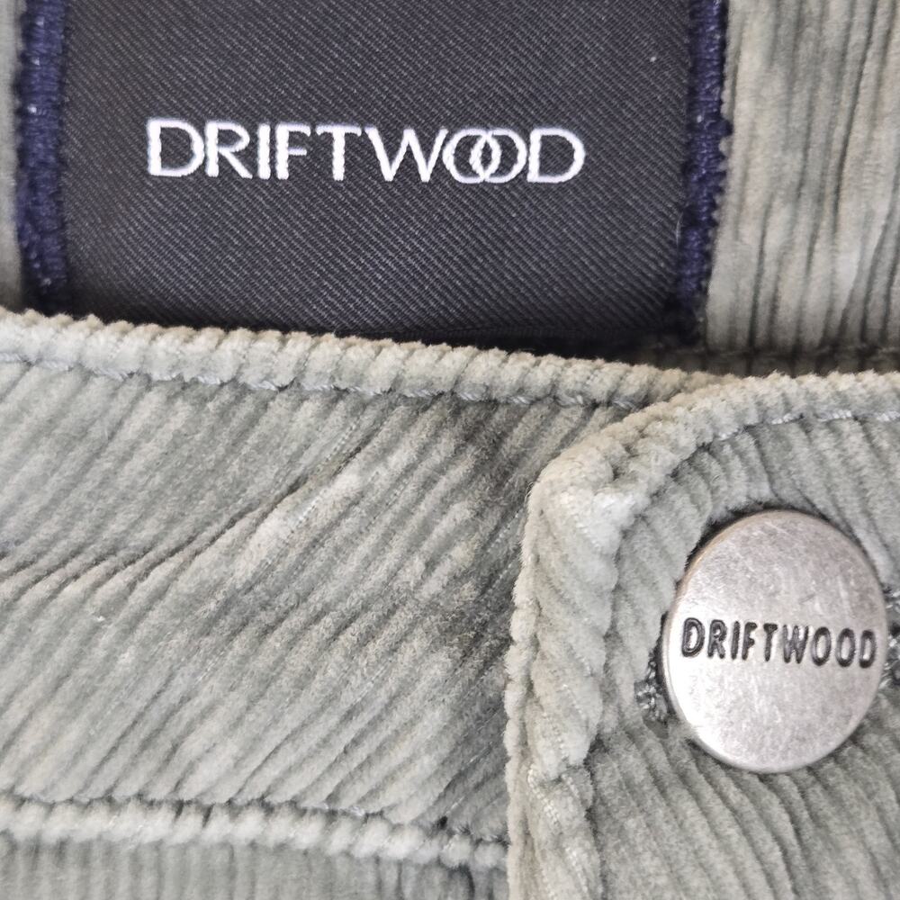Driftwood Women's Corduroy Embroidered Farrah Flare Leg Jeans Size 30 34" Inseam - Picture 6 of 12